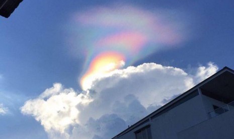 Fenomena langka di langit Singapura