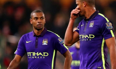 Fernandinho dan Vincent Kompany