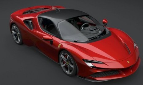 Operasional pabrik Ferrari rencananya akan dilakukan pada 14 April mendatang (Foto: mobil Ferrari)