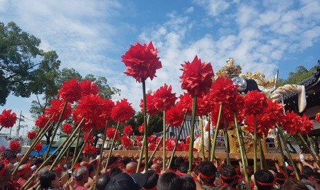 Festival Kenka Matsuri di Himeji, Jepang.