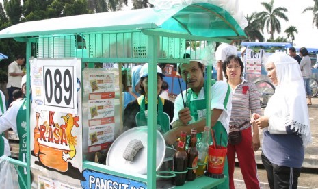 Festival Mie Bogasari yang berlangsung di Palembang pada 2017. Lusa festival serupa akan menghadirkan 30 penjaja mi ayam paling terkenal di Solo.