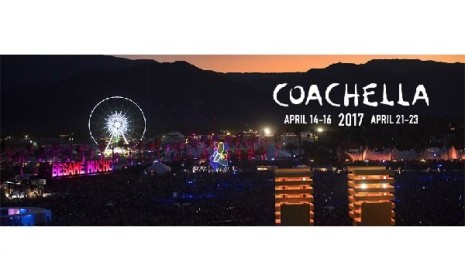 Festival Musik Coachella 2017.