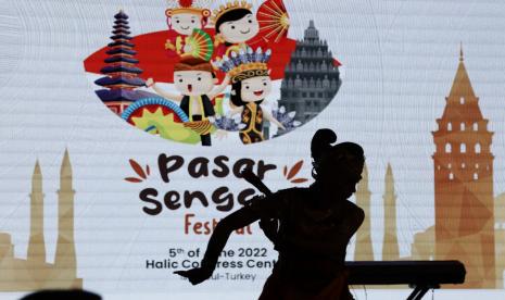 Festival Pasar Senggol dihelat satu hari di Halic Congress Center, Istanbul, pada Ahad (5/6/2022)