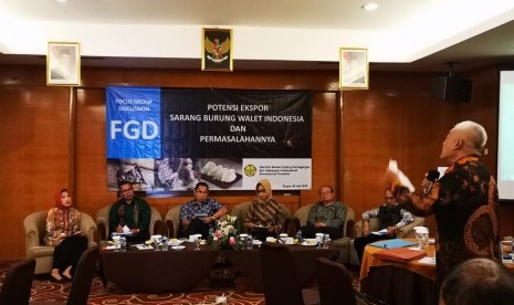 FGD tentang ekspor sarang walet di Bogor pada Jumat 26 Juli 2019