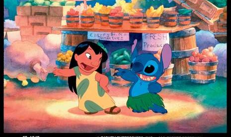 Film animasi Lilo & Stitch.