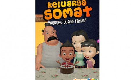 Film Kartun Keluarga Somat, salah satu contoh serial animasi buatan anak negeri