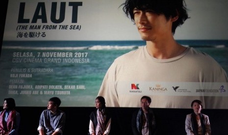 Film kolaborasi Indonesia-Jepang berjudul Laut atau The Man from The Sea segera tayang di Tanah Air pertengahan 2018.