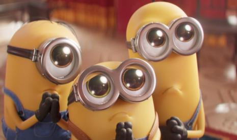 Film Minions: The Rise of Gru menjadi film animasi era pandemi pertama yang melewati angka pendapatan 300 juta dolar AS (Rp 4,48 triliun) di box office Amerika. (ilustrasi)