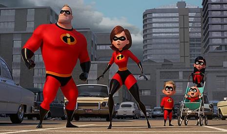 Film yang bisa membuat penontonnya semangat meraih mimpi, salah satunya The Incredibles (ilustrasi)