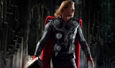 Marvel sempat ragu memasukkan karakter superhero Thor dalam film The Avengers (ilustrasi).