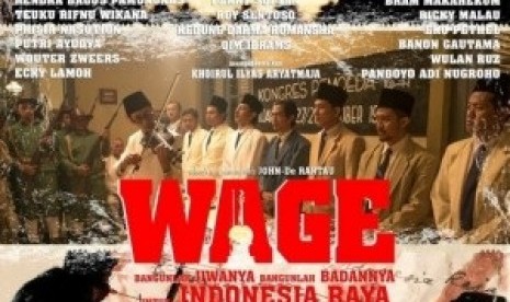 Film Wage menceritakan kisah hidup WR Supratman.