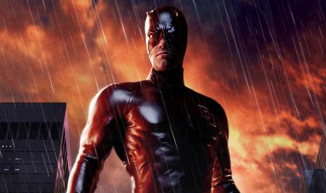 Film Daredevil. Daredevil adalah superhero sekaligus penyandang disabilitas.