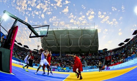 Final basket 3x3 pada European Games 2015 di Baku, Azerbaijan. 