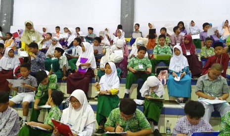 Final kompetisi Jawara Matematika Banten yang digelar Klinik Pendidikan MIPA.