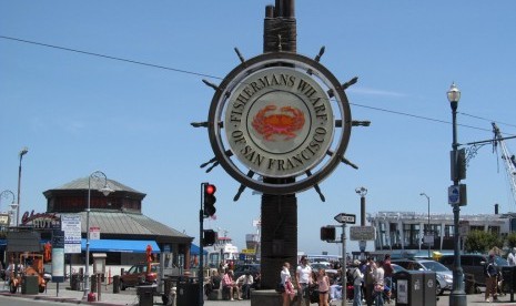 Fisherman's Wharf, kawasan wisata kuliner seafood di Negara Paman Sam.