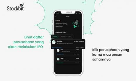 Fitur e-IPO aplikasi investasi saham Stockbit memperluas akses masyarakat , khususnya para investor ritel ke pasar modal. Adapun fitur e-IPO memungkinkan pengguna Stockbit untuk melihat daftar perusahaan yang akan melakukan IPO serta meningkatkan kesempatan dalam mendapatkan alokasi penjatahan saham.