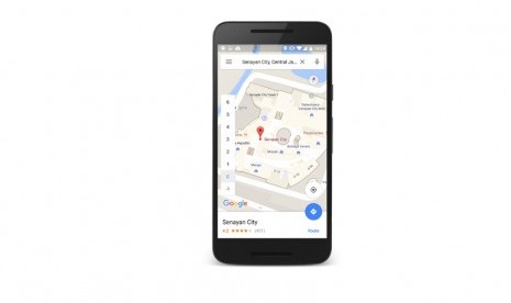 Fitur Indoor Maps, Google Maps