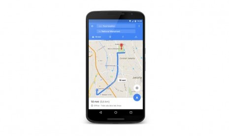 Fitur Offline Google Maps