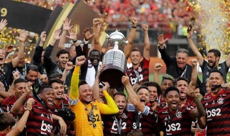 Flamengo menjadi juara Cipa Libertadores edisi sebelumnya.