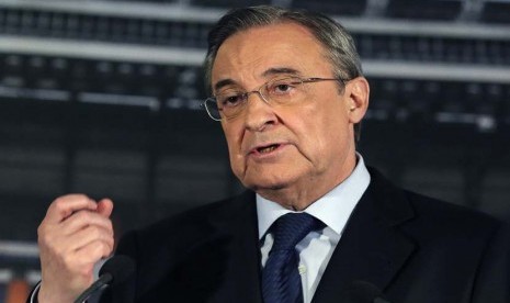 Presiden Real Madrid, Florentino Perez.