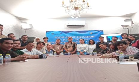 Focus Group Discussion (FGD) bertajuk Prospek PT Antam Menuju Perusahaan Global Termuka Melalui Pengembangan Bisnis.