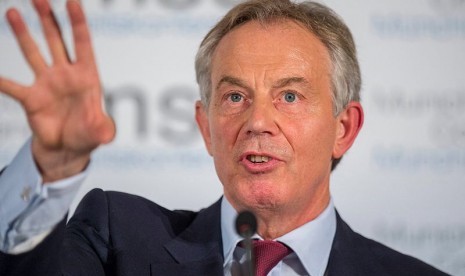 Former British prime minister Tony Blair, serves as special envoy for the Quartet on the Middle East.