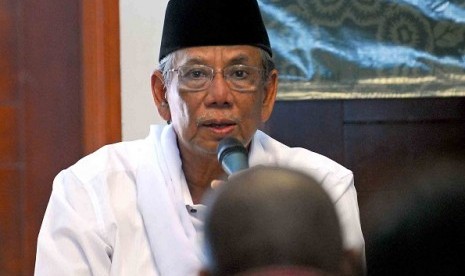 Former chairman of the Nahdatul Ulama (PBNU), Hasyim Muzadi (file photo)