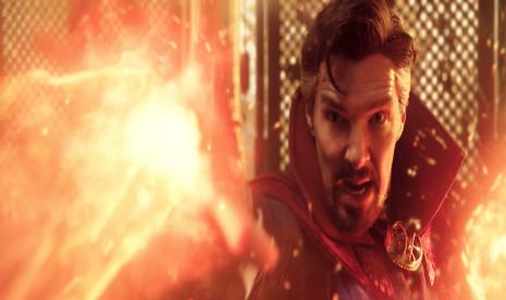 Foto adegan film Doctor Strange in the Multiverse of Madness.