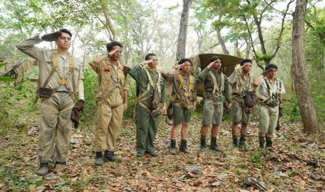 Foto adegan film Kadet 1947 tayang di Netflix sejak 7 Juli 2022.