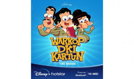 Foto adegan Warkop DKI Kartun: The Series yang tayang mulai 10 Mei 2021.