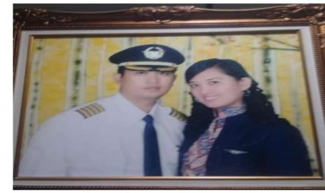 Foto almarhum pilot NAM Air, Didik Gunadi yang menjadi penumpang pesawat Sriwijaya SJ-182. 