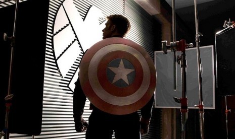 Foto behind the scene pertama Captain America: The Winter Soldier