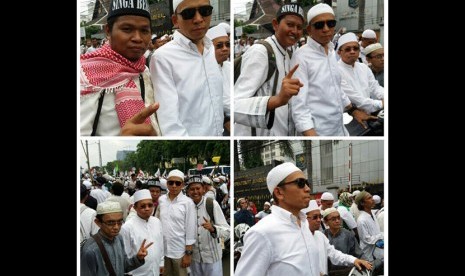 Foto Gubernur NTB, TGH Zainul Majdi, dalam aksi Bela Islam II memantik reaksi positif dari warga NTB.