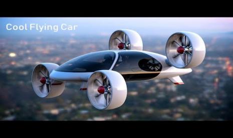 Mobil terbang SkyDrive berhasil diuji coba dengan membawa satu penumpang (Foto: ilustrasi flying car)