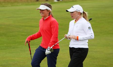 (Foto: ilustrasi golf putri British Open)