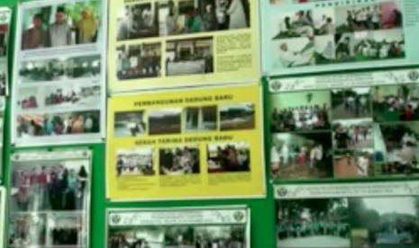 Foto kegiatan pesantren Raudlatul Makfufin di Tangerang Selatan