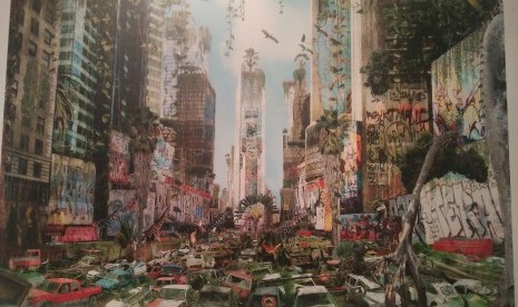 Foto New York masa depan karya Chris Morin-Eitner.