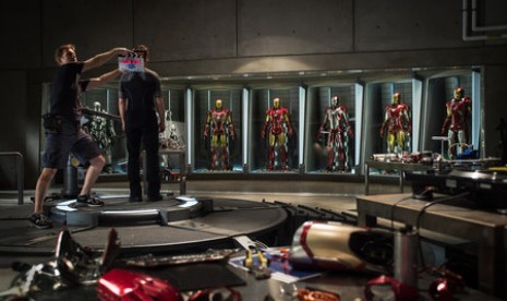 Foto resmi pertama Iron Man 3