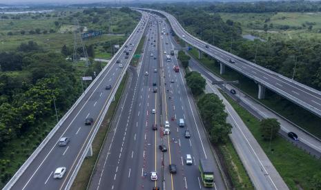 Tol Jakarta Cikampek. PT Jasa Marga akan gratiskan Tol Jakarta-Cikampek II Selatan dan Solo-Yogyakarta selama Mudik 2023.