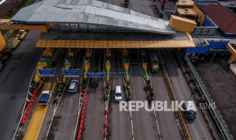 Kakorlantas Tinjau Gerbang Tol Cileunyi untuk Sekat Pemudik (ilustrasi).