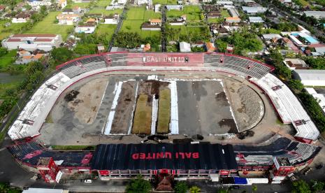 Foto udara Stadion Kapten I Wayan Dipta (ilustrasi).