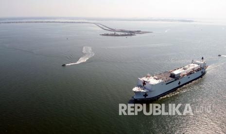 Kedatangan kapal AS di Selat Taiwan Sulut Kemarahan China. Ilustrasi.