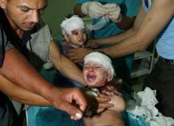 Foto tentang Gaza yang dimanipulasi media massa Spanyol