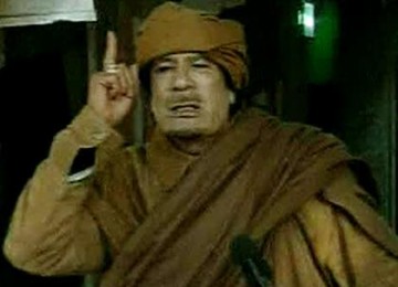 Foto terbaru Gaddafi yang diambil kemarin