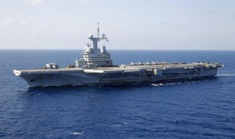 France's flagship Charles de Gaulle aircraft carrier entered the Persian Gulf Feb. 15 and could soon begin strikes on the Islamic State in Iraq and Syria. 