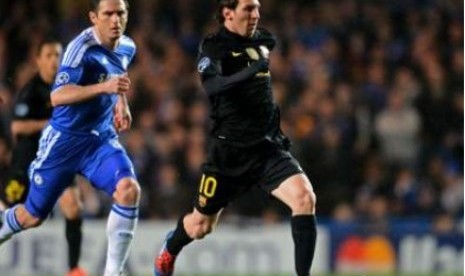 Frank Lampard dan Lionel Messi