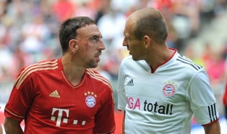 Frank Ribery dan Arjen Robben