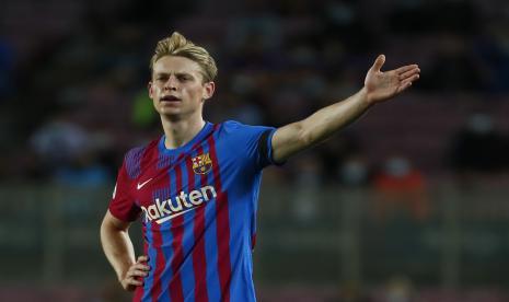 Frenkie de Jong dari Barcelona.