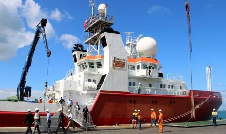 Fugro Equator docked in Henderson, officially ending its search for missing Malaysia airline flight MH370.