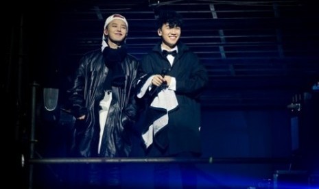 G Dragon dan Seungri rayakan tur dunia 'One of a Kind' di Beijing 